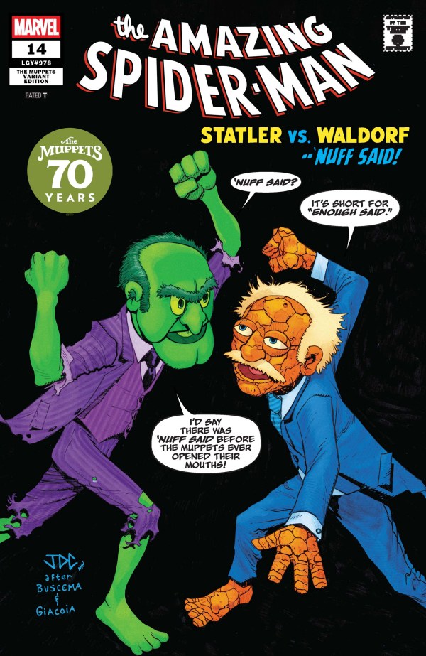 Amazing Spider-Man #14 (2025) - Joshua Cassara Muppets Variant