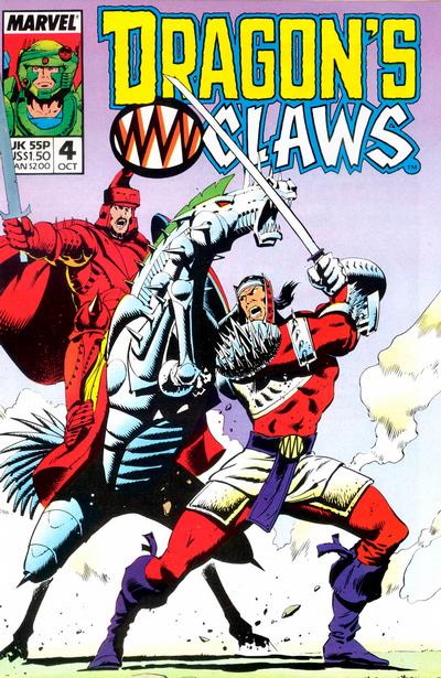 Dragon's Claws #4 (1988)
