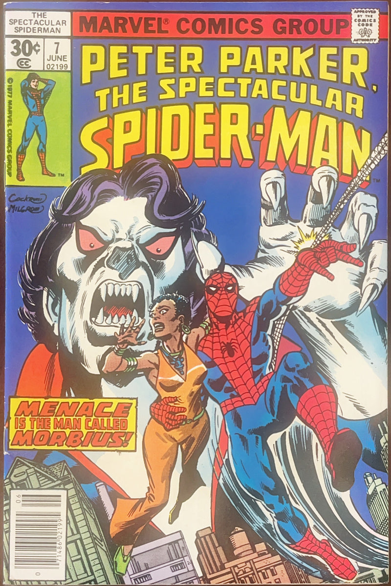 Peter Parker, The Spectacular Spider-Man #7 (1977) - (Mid-Grade)