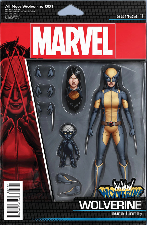 All-New Wolverine #1 (2015) - Action Figure Variant