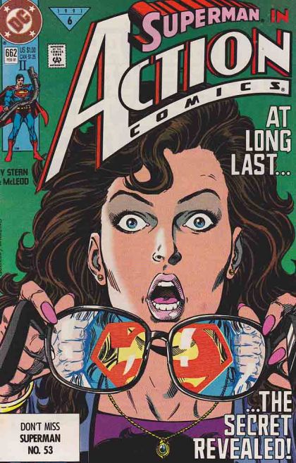 Action Comics #662 (1991) - Second Print