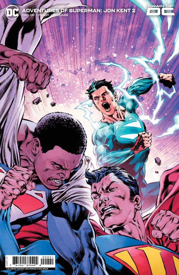 Adventures of Superman: Jon Kent #2 (2023) - 1:25 Perkins Variant