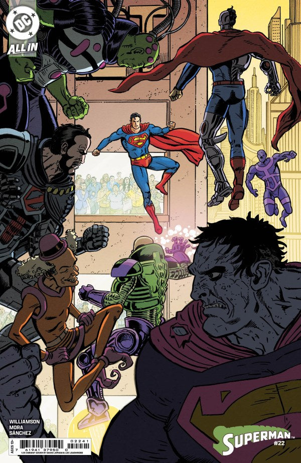 Superman #22 (2025) - 1:25 Lapham Variant