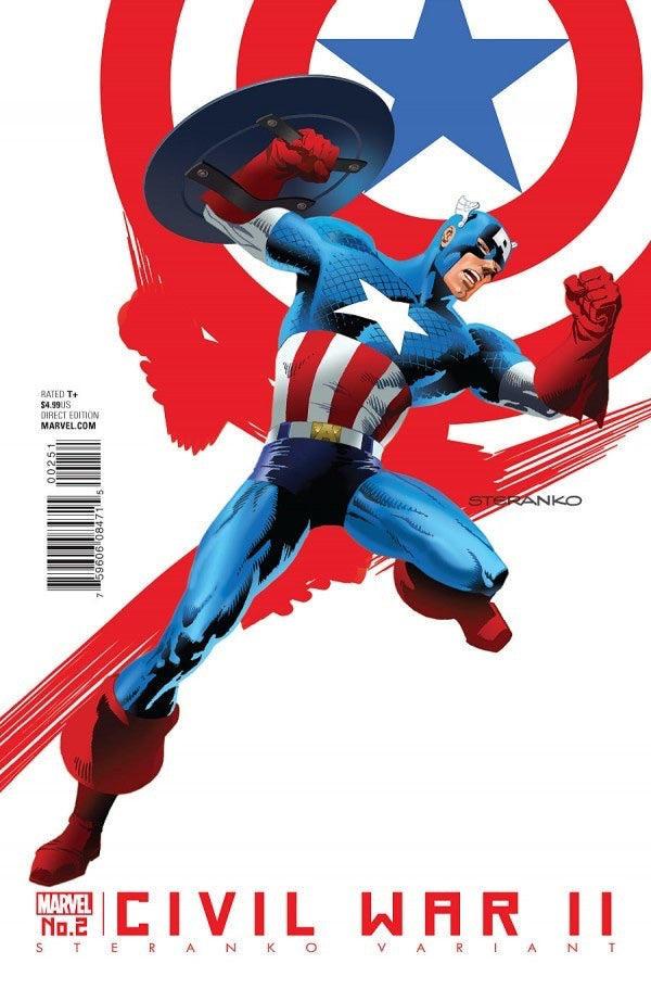 Civil War II #2 (2016) Jim Steranko Variant