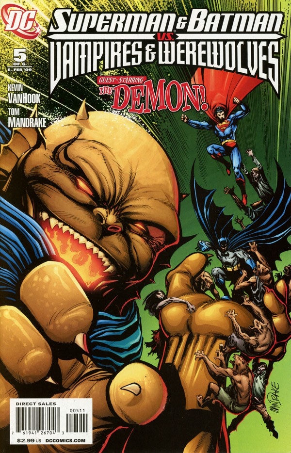 Superman & Batman vs. Vampires & Werewolves #5 (2008)