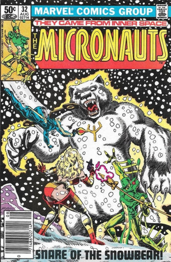 Micronauts #32 (1981) - Newsstand Edition