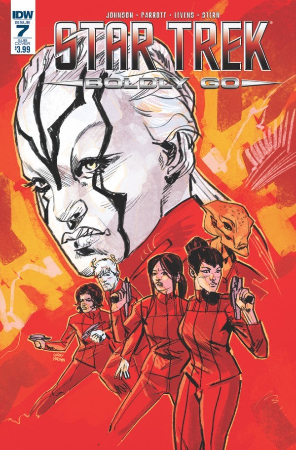 Star Trek: Boldly Go #7 (2017) - Garry Brown Variant