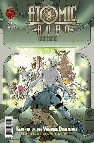 Atomic Robo: Revenge of the Vampire Dimension #1-4 (2010) Complete Set