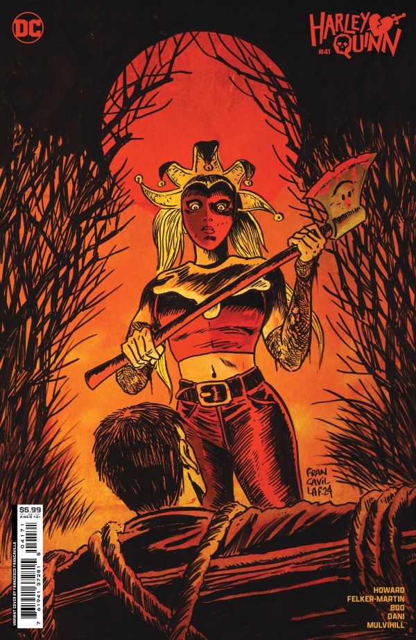 Harley Quinn #41 (2024) - Francavilla Variant