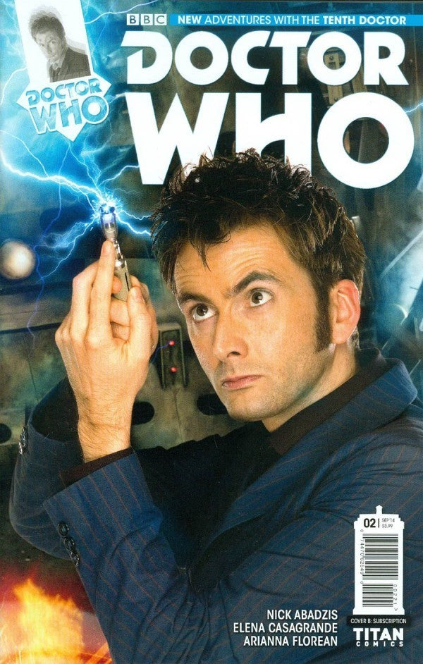 Doctor Who: The Tenth Doctor #2 (2014) - Rob Farmer Photo Variant