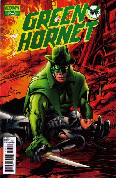 Green Hornet #25 (2012) - Brian Denham Variant
