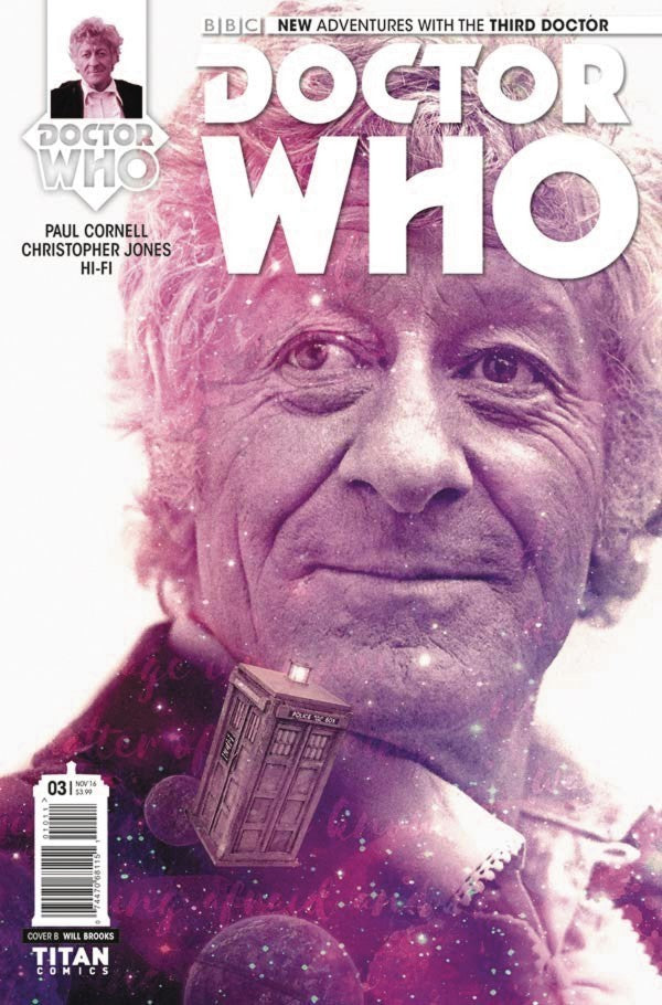 Doctor Who: The Third Doctor #3  (2016) - Will Brooks Photo Variant