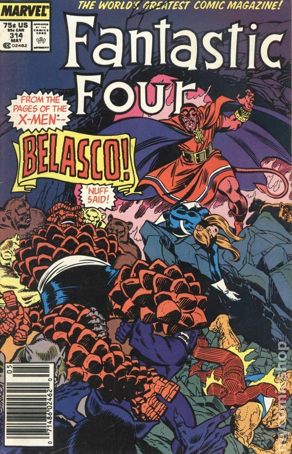Fantastic Four #314 (1988) - Newsstand Edition