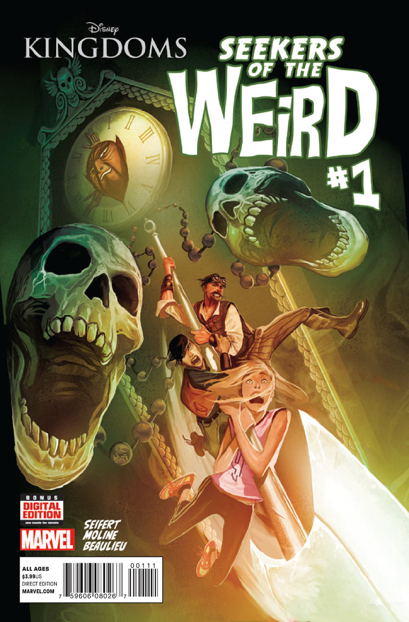 Disney Kingdoms: Seekers of the Weird #1-5 (2014) Complete Set