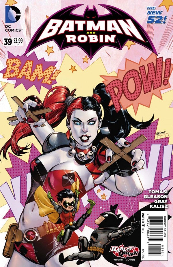 Batman and Robin #39 (2015) - Emanuela Lupacchino Harley Quinn Variant (2015)