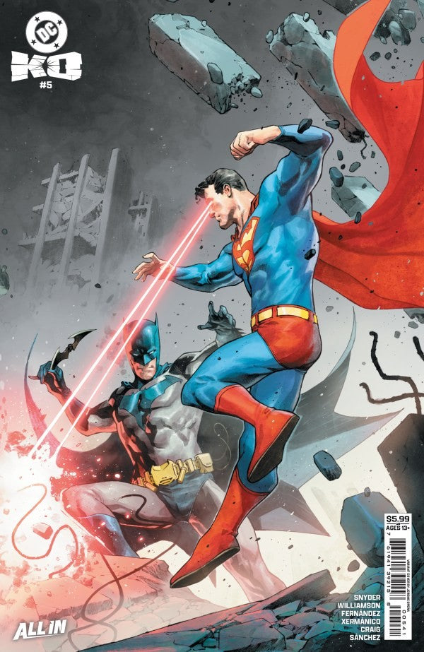 DC K.O. #5 (2026) - Jerome OpeÃ±a Variant