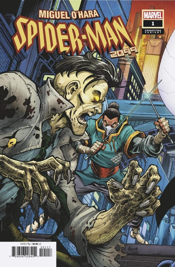 Miguel O'Hara: Spider-Man 2099 #1 (2024) - 1:25 Nauck Connecting Variant